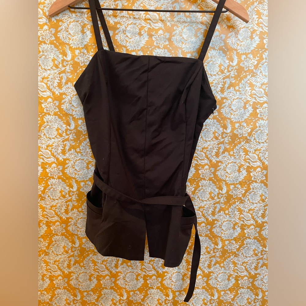 Express Black Fitted Top